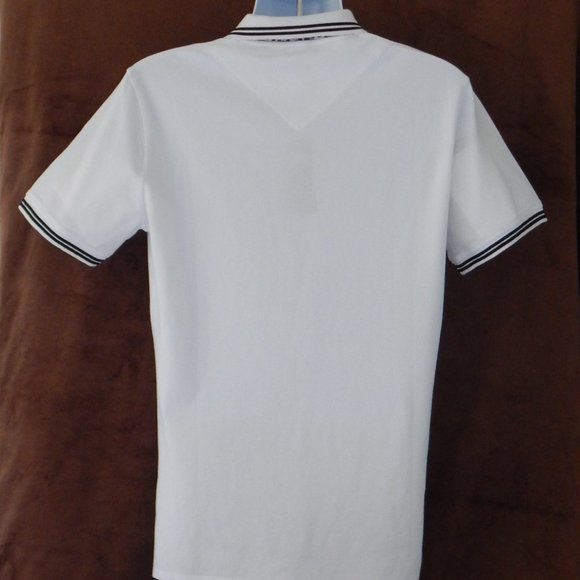 JUST CAVALLI PATCH 3D TRIM PIQUE POLO SHIRT XL - Picture 4 of 5